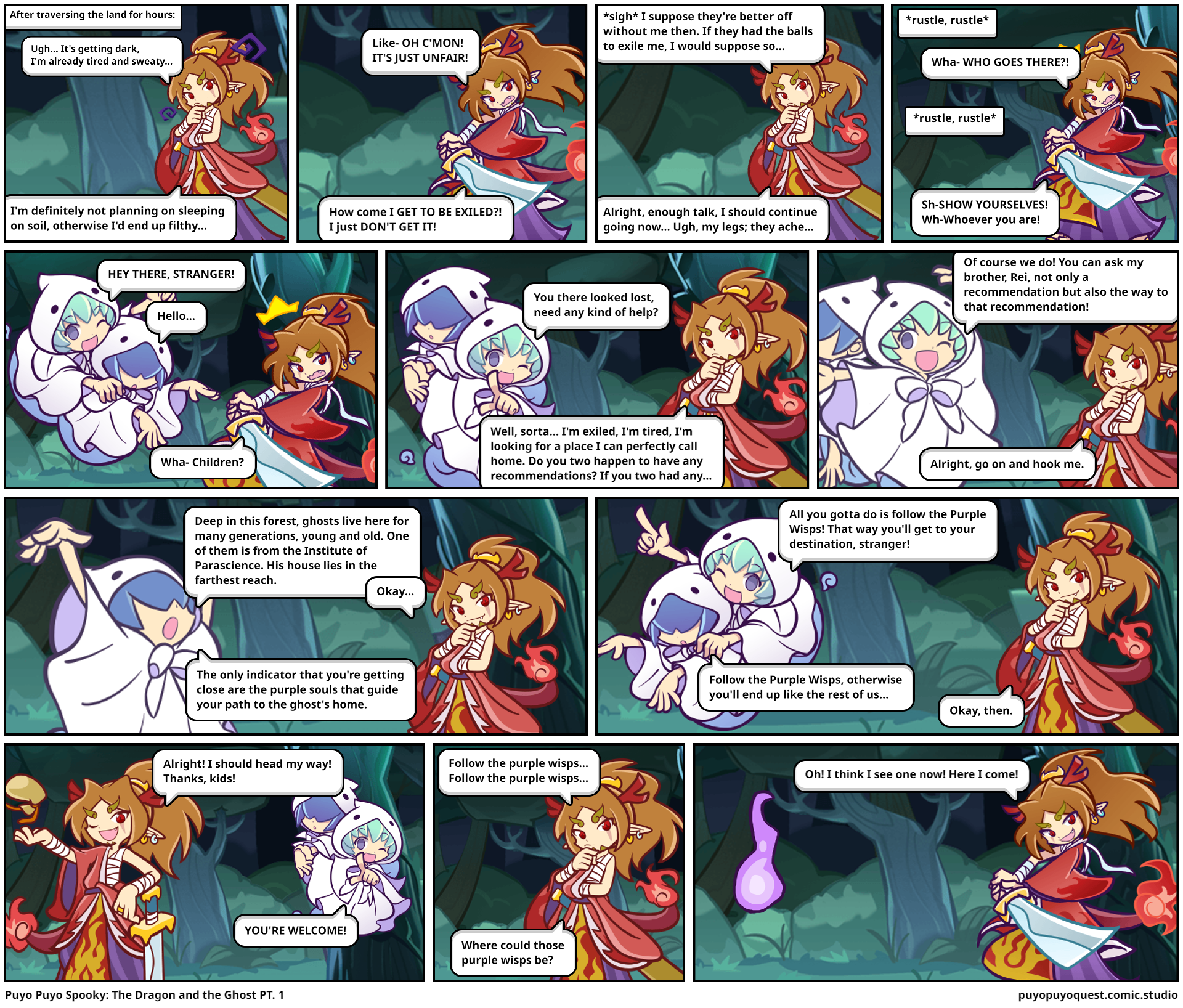 Puyo Puyo Spooky: The Dragon and the Ghost PT. 1
