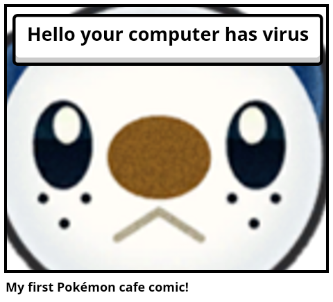 My first Pokémon cafe comic!