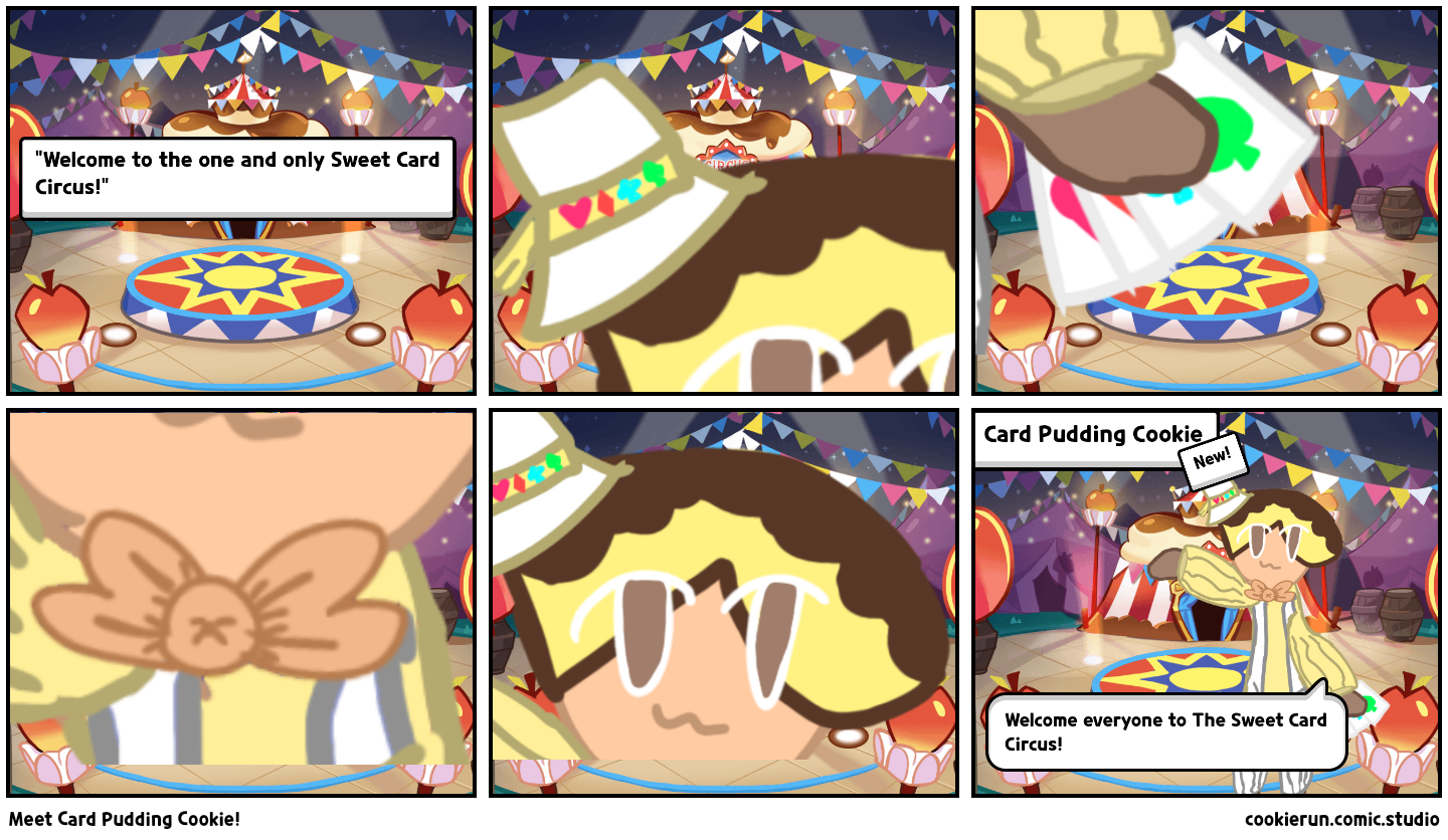Meet Card Pudding Cookie!