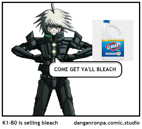 K1-B0 is selling bleach