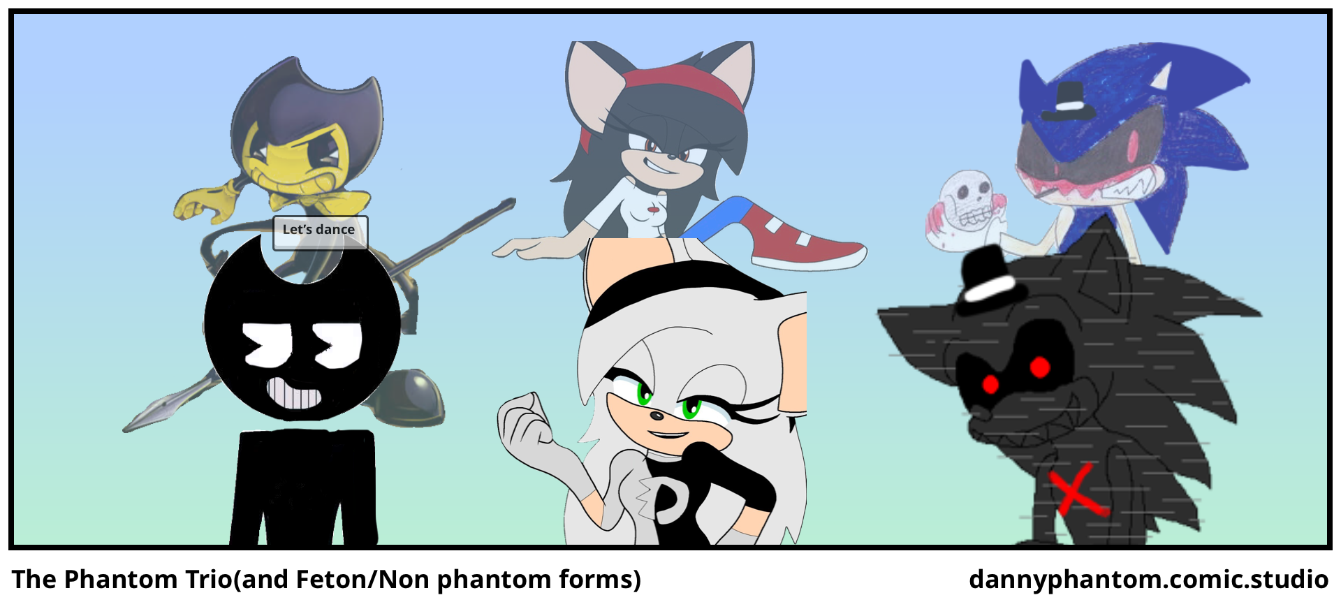 The Phantom Trio(and Feton/Non phantom forms)