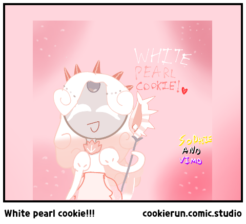 White pearl cookie!!!