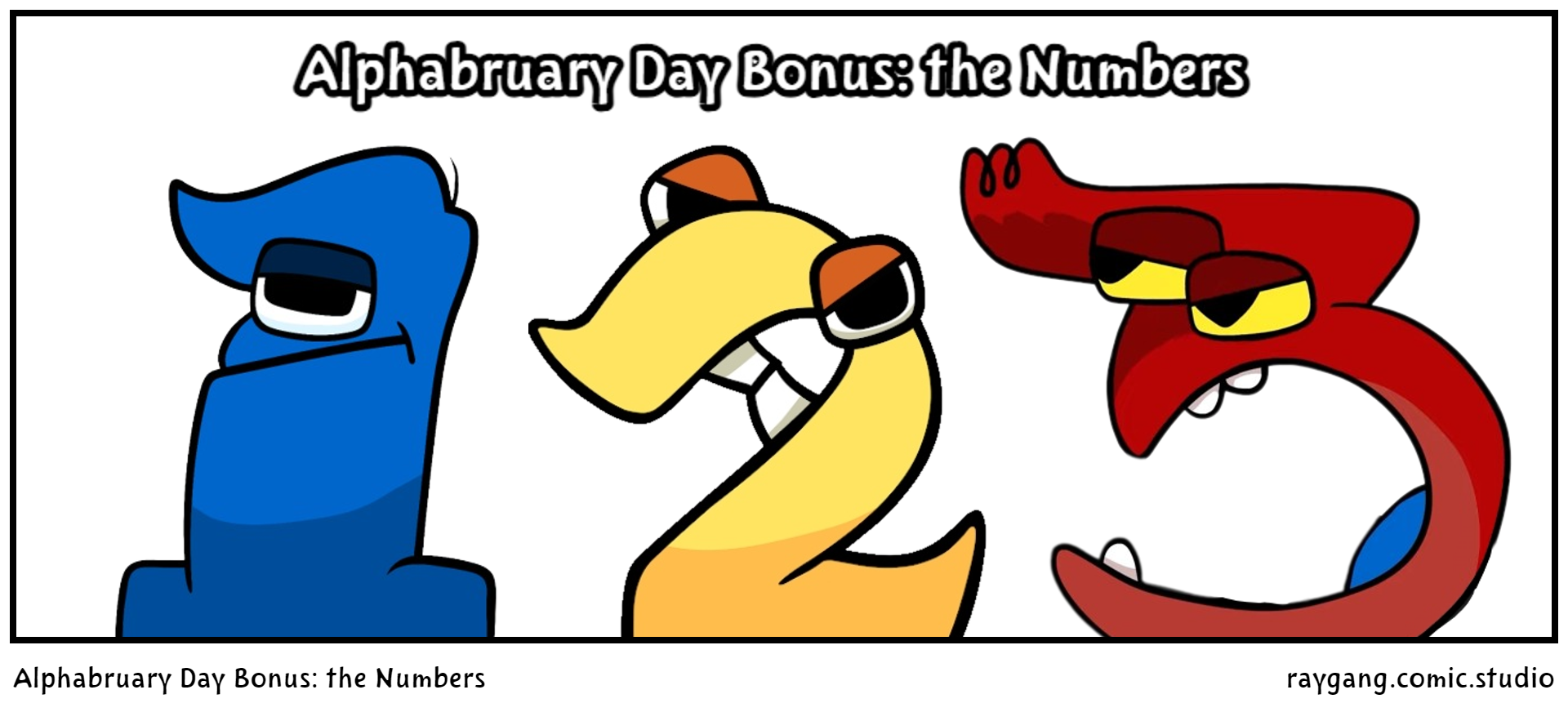 Alphabruary Day Bonus: the Numbers