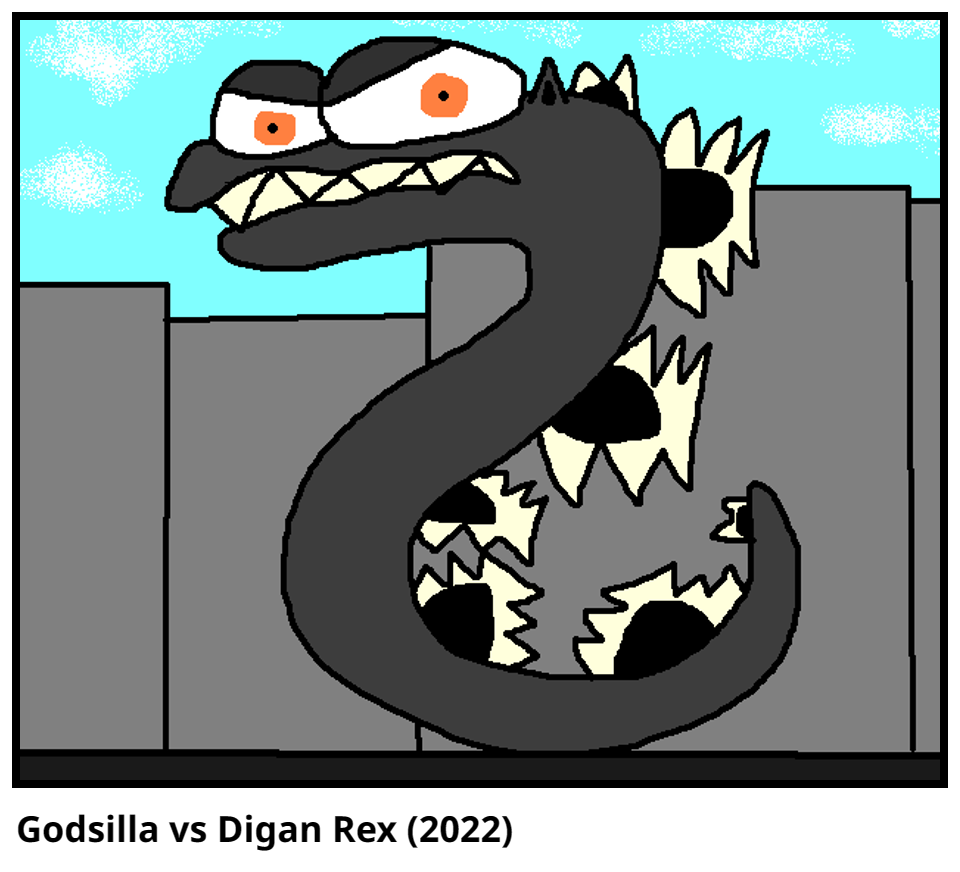 Godsilla vs Digan Rex (2022)