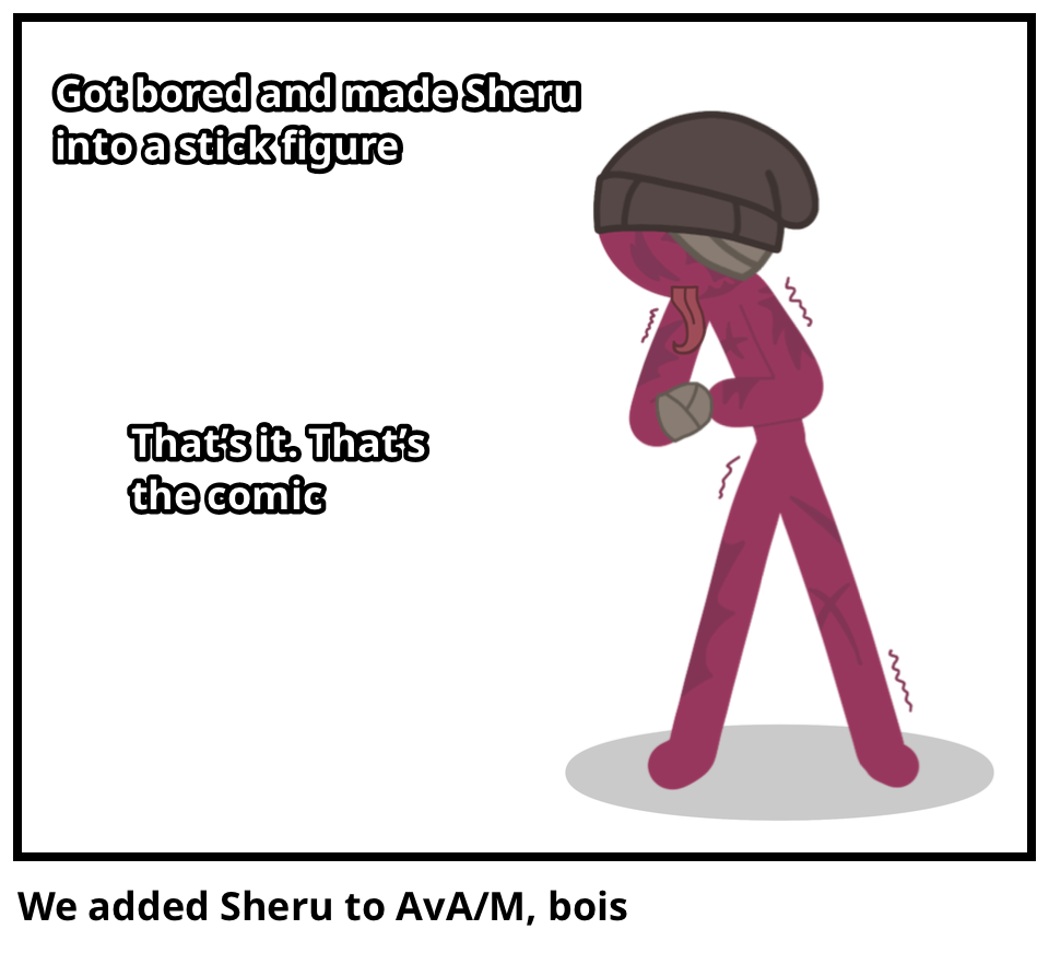 We added Sheru to AvA/M, bois 