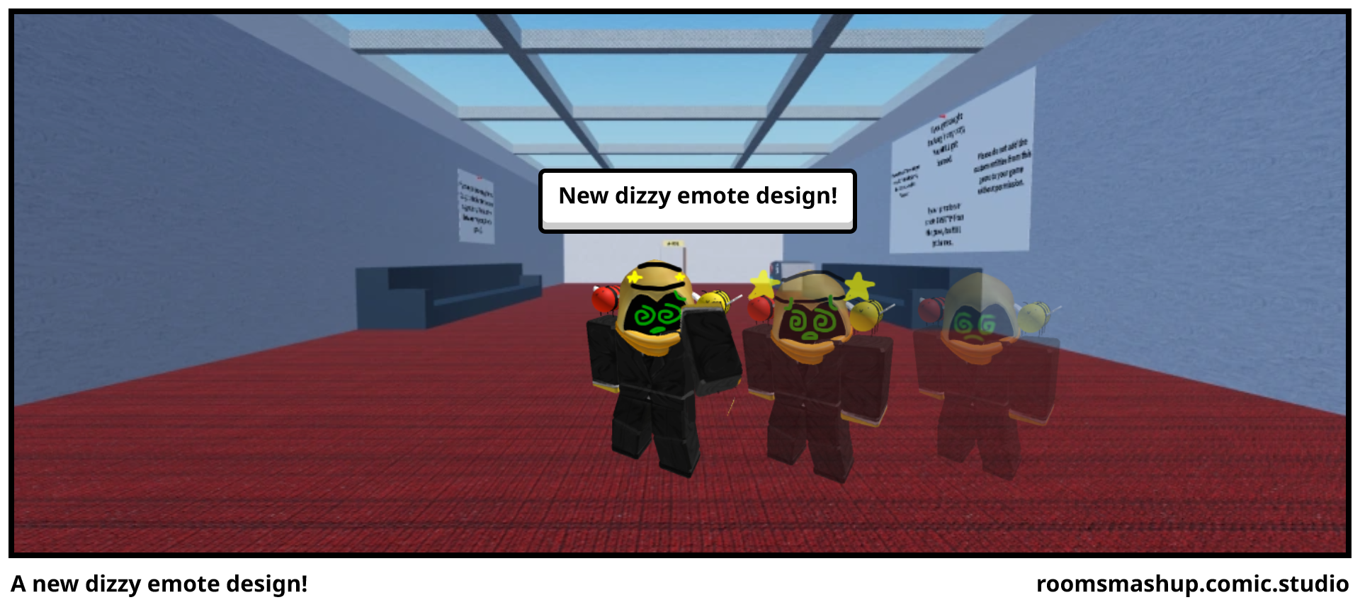 A new dizzy emote design!
