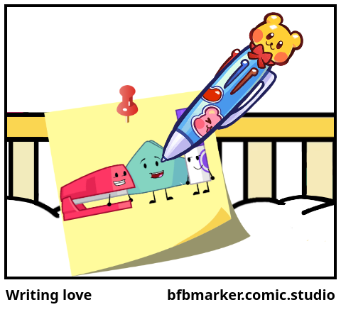 Writing love