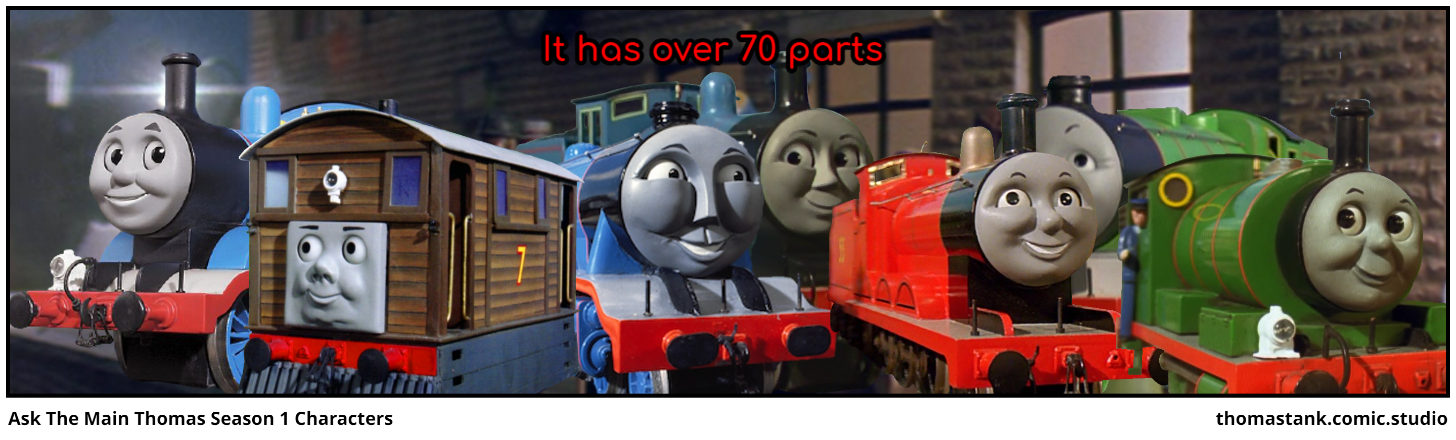 Ask The Main Thomas Season 1 Characters