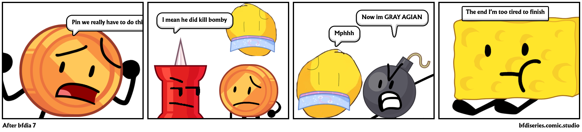 the BFDI assets r petty fun to mess with - Comic Studio