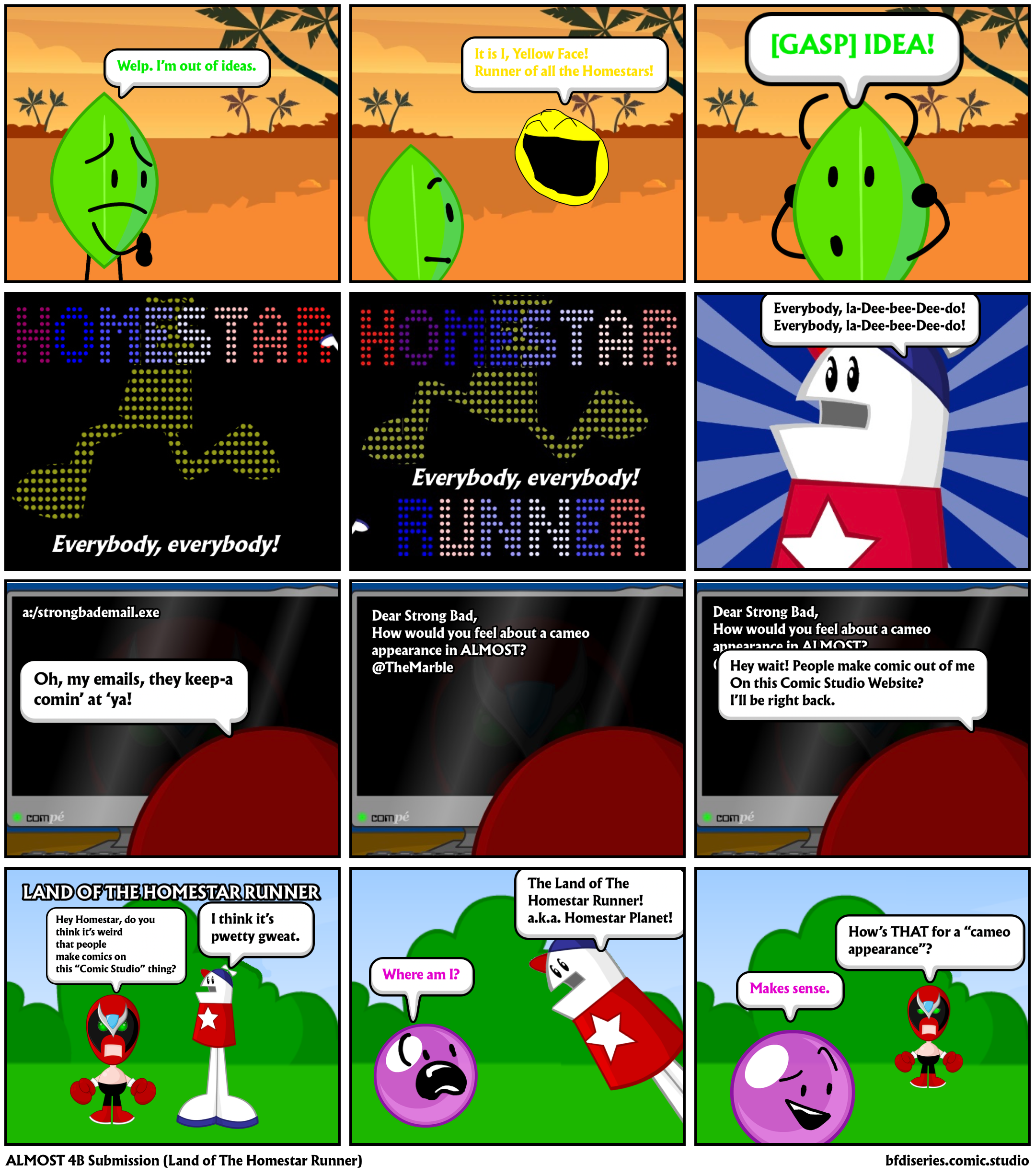 ALMOST 4B Submission (Land of The Homestar Runner)
