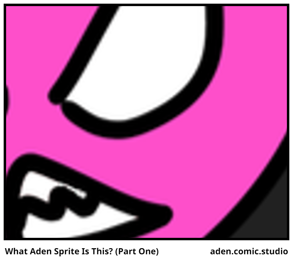 What Aden Sprite Is This? (Part One)