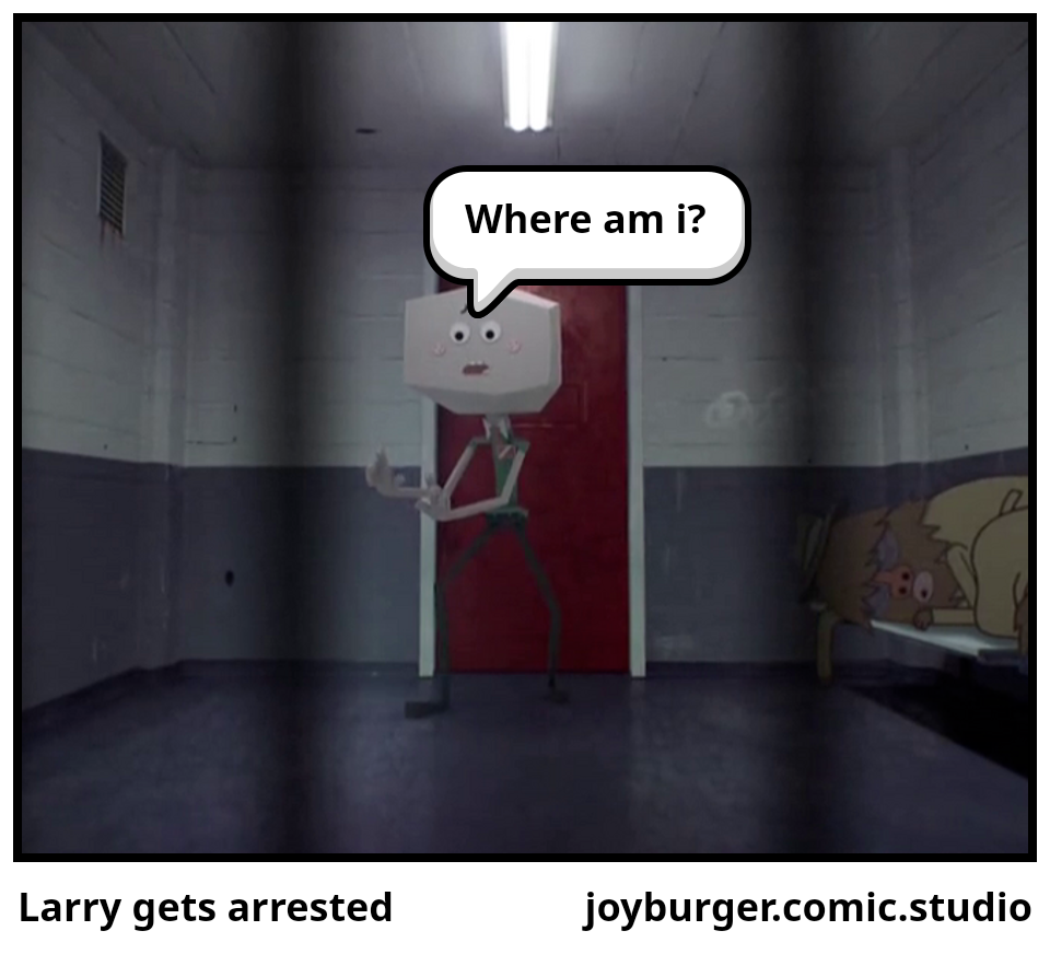 Larry gets arrested 