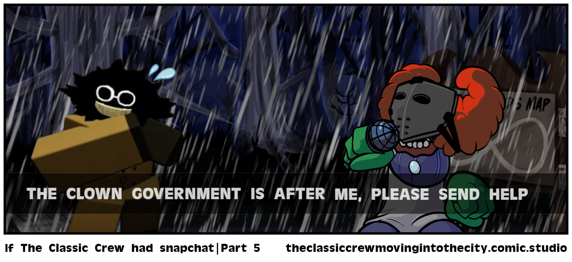 If The Classic Crew had snapchat|Part 5