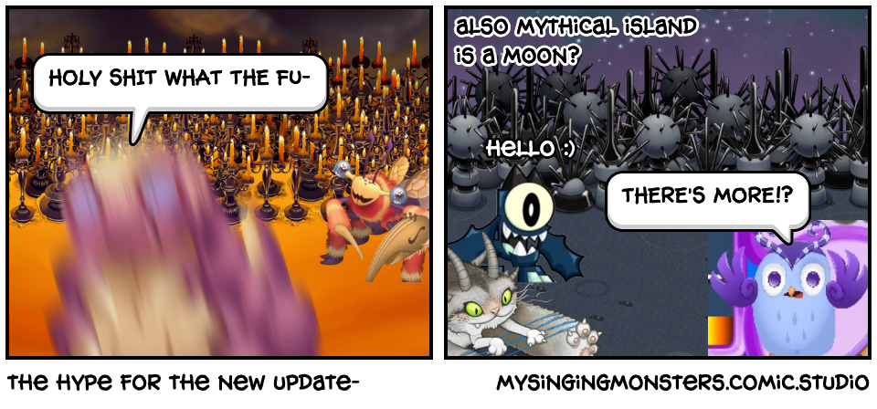 the hype for the new update-