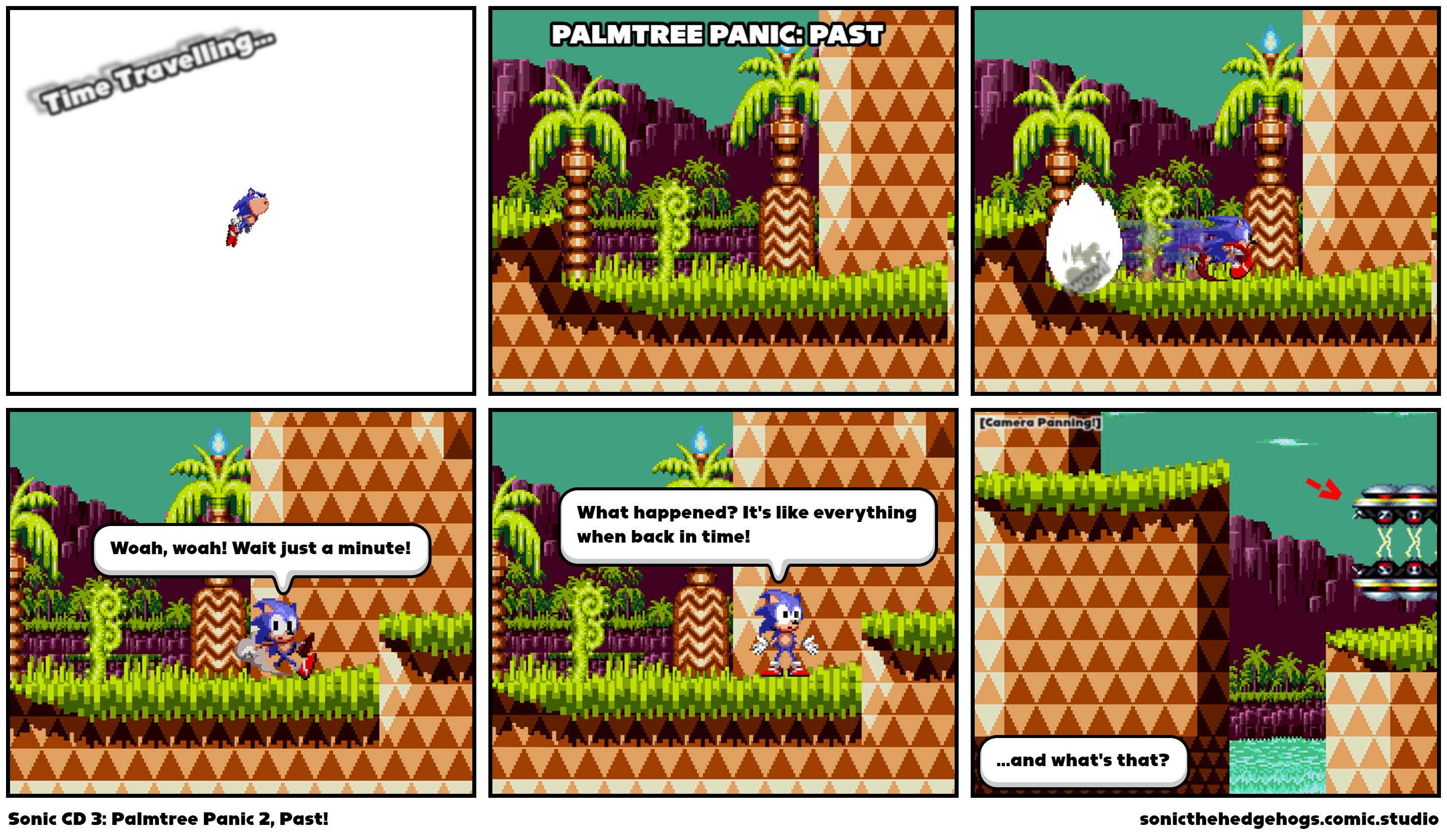 Sonic CD 3: Palmtree Panic 2, Past!