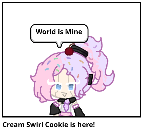 Cream Swirl Cookie is here!