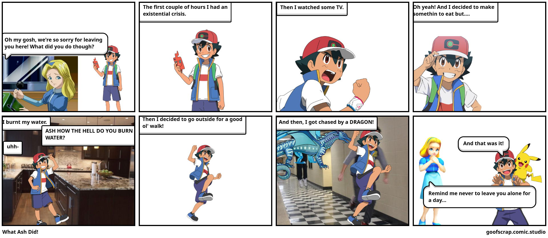 What Ash Did!