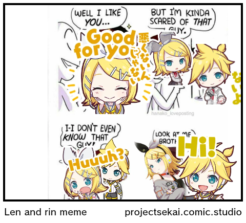 Len and rin meme