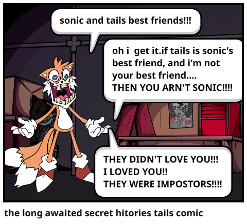 the long awaited secret hitories tails comic