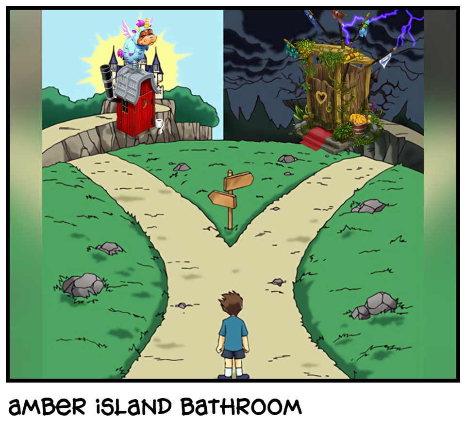 amber island bathroom