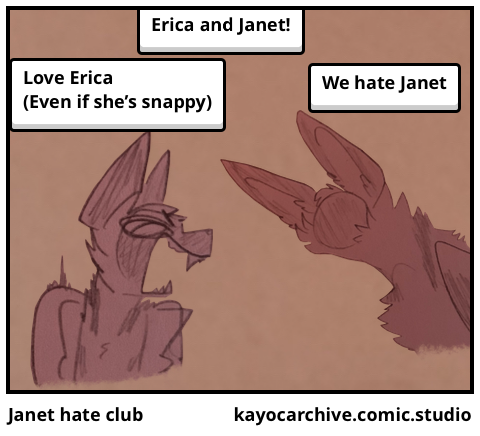 Janet hate club
