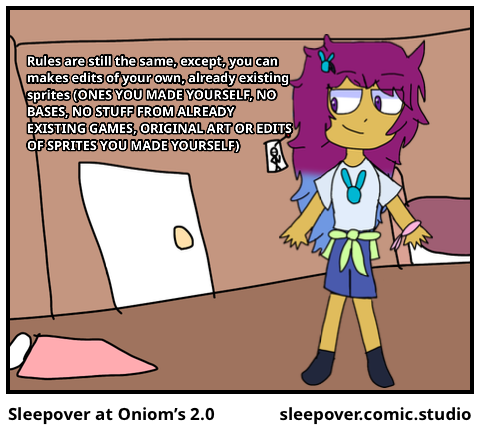 Sleepover at Oniom’s 2.0