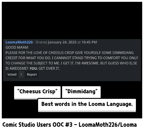 Comic Studio Users OOC #3 - LoomaMoth226/Looma