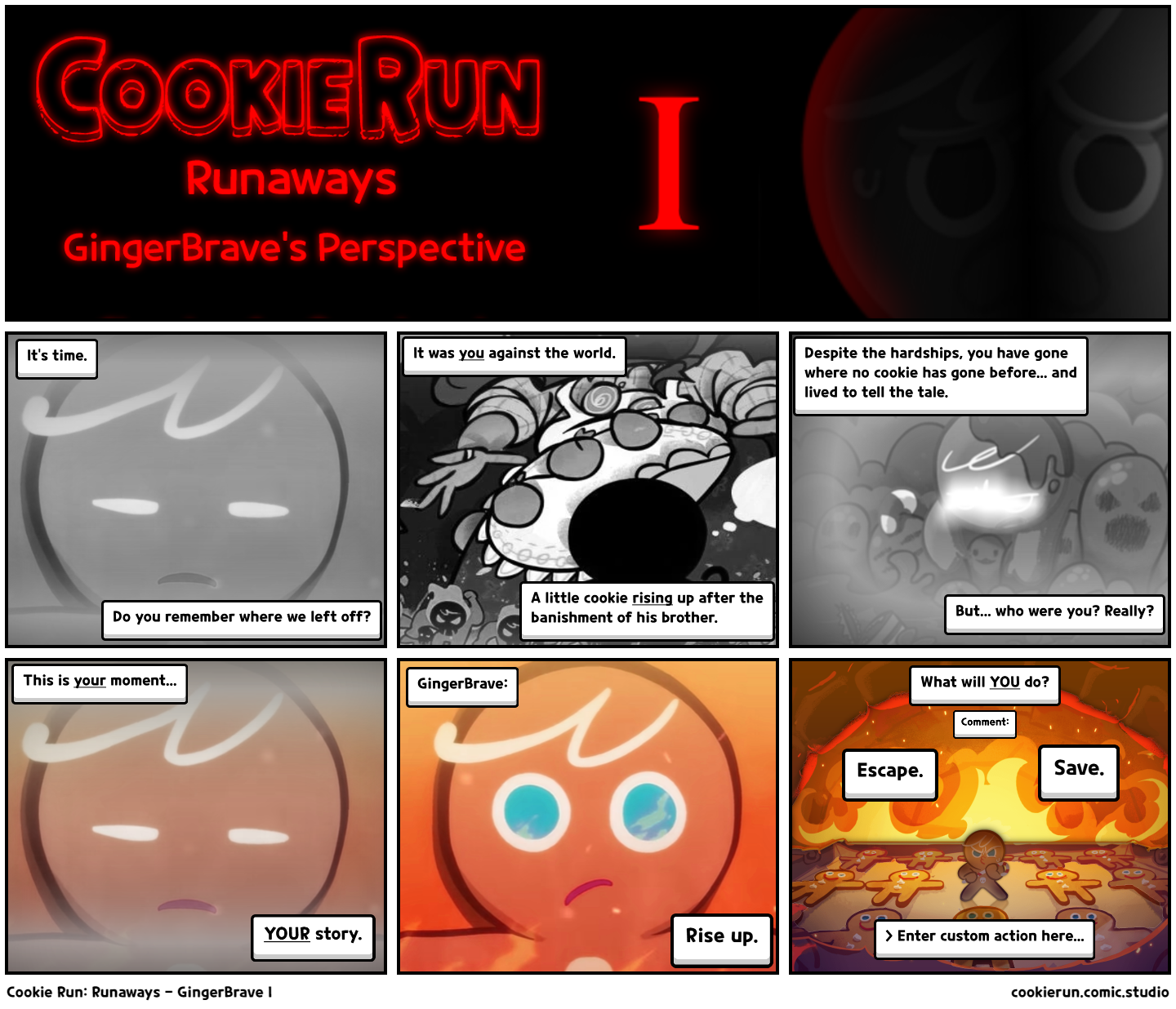 Cookie Run: Runaways - GingerBrave I
